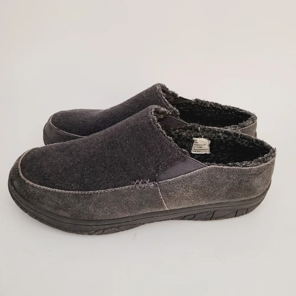 Makalu California Gray Suede Slip On Slipper Shoes‎